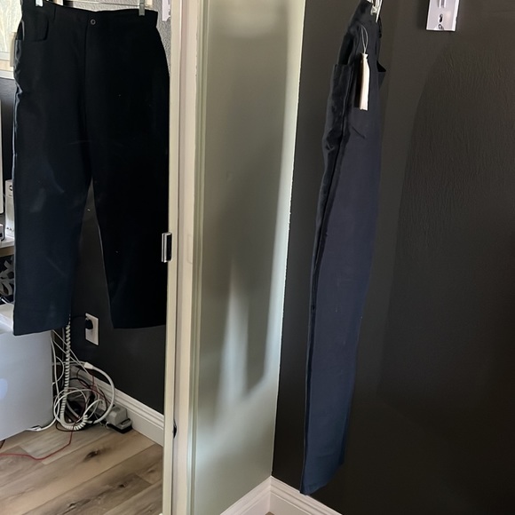 🔥 1 hour sale. Liz Claiborne, linen cotton black pants, size 12 petite - Picture 7 of 8